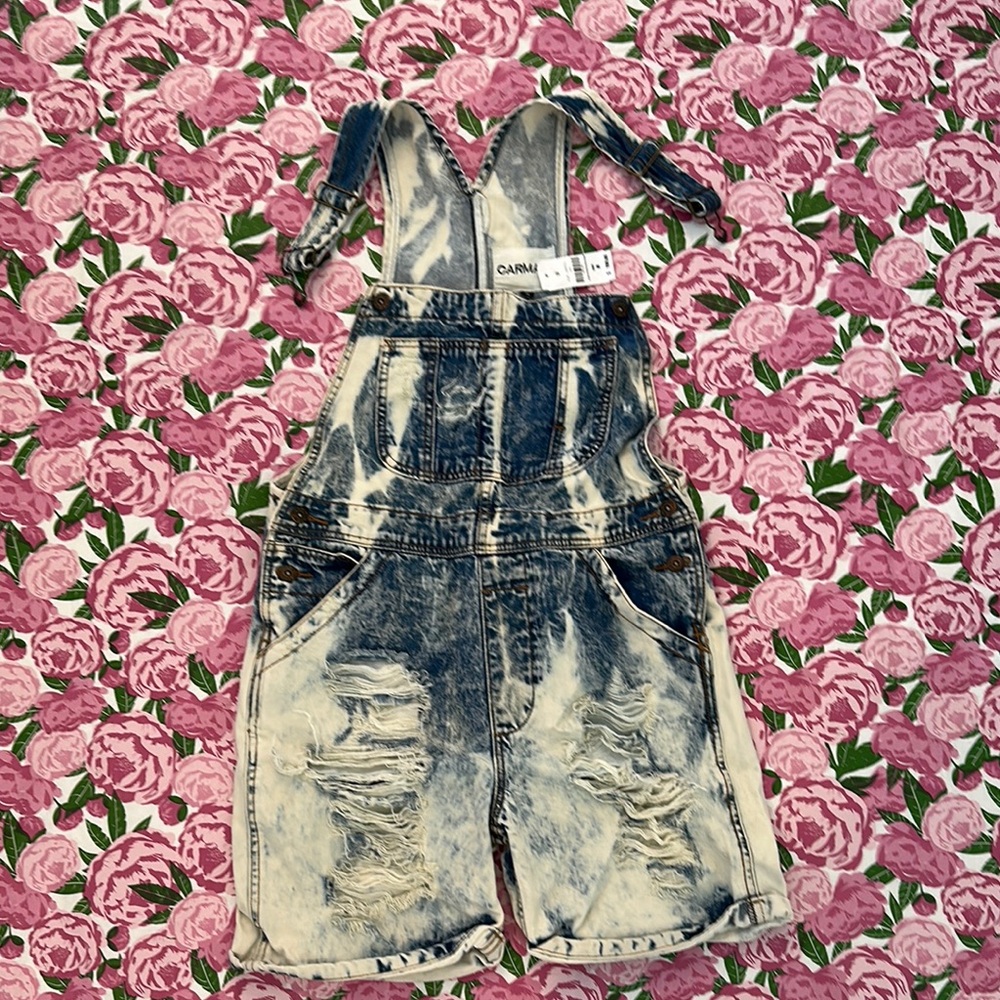 Denim Overalls